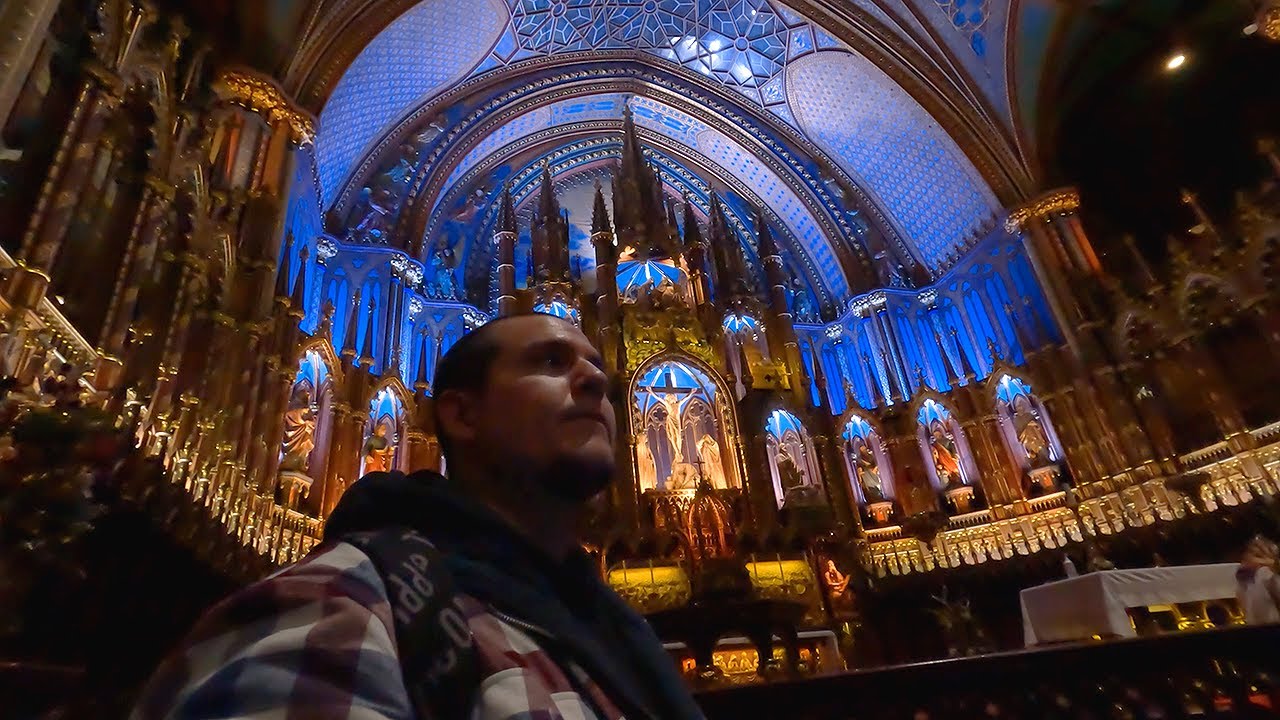 Impactante AURA Experience & TOUR Basílica de Notre Dame | IMPERDIBLE en Montreal 🇨🇦