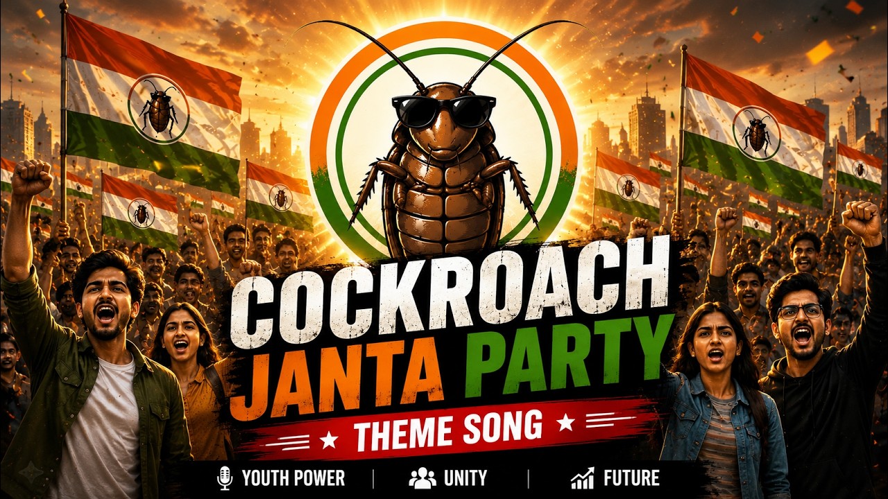 Cockroach Janta Party Theme Song  | Youth Revolution Rap | Wildcity Record