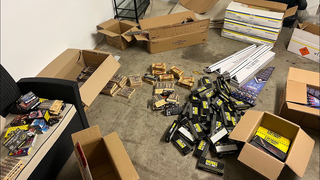 3000€ Feuerwerk Unboxing🧨🤯