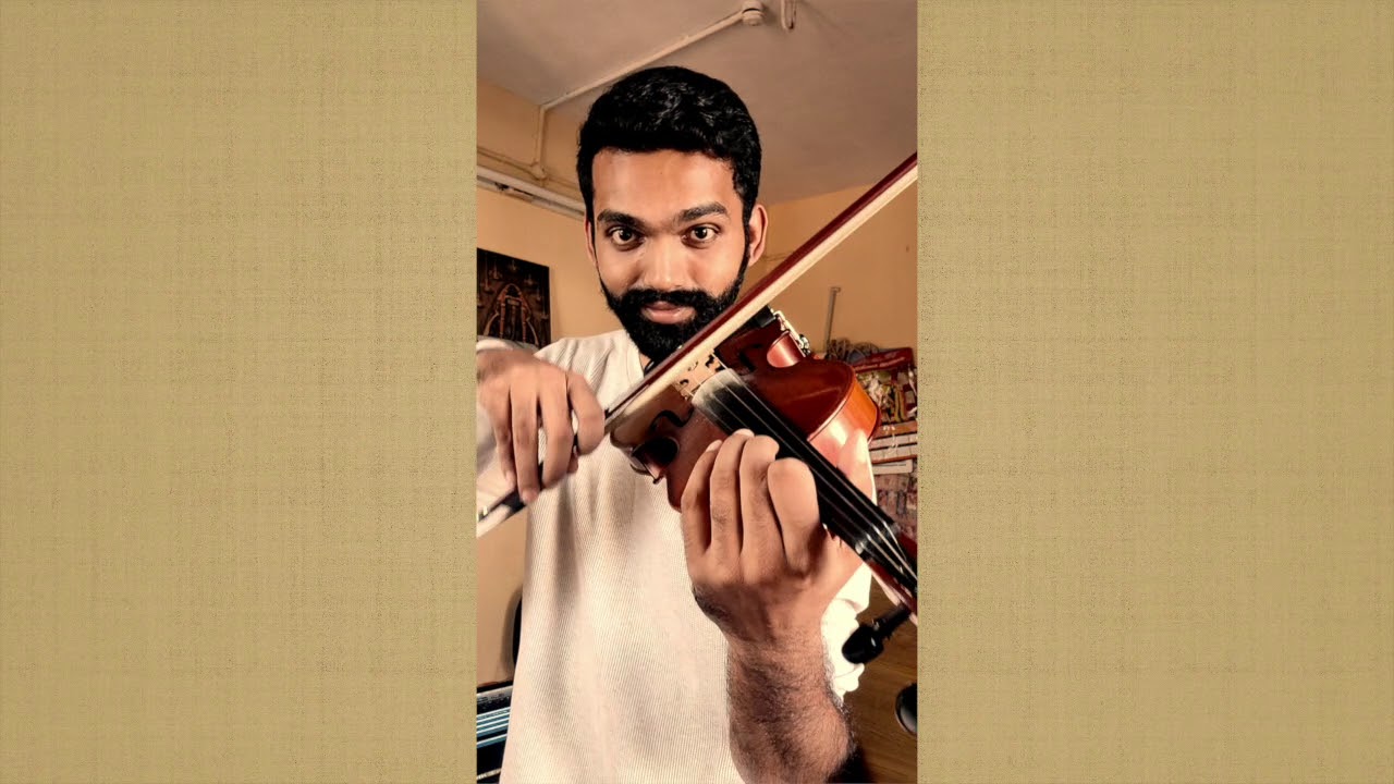 Kollayila | Kadhalan | Minimalist Cover | Manoj Kumar Violinist
