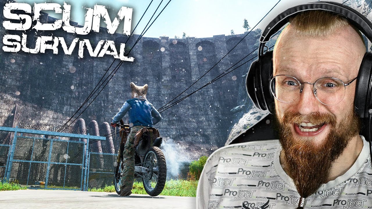 I Found a Post-Apocalyptic Hydroelectric Dam! - SCUM Survival