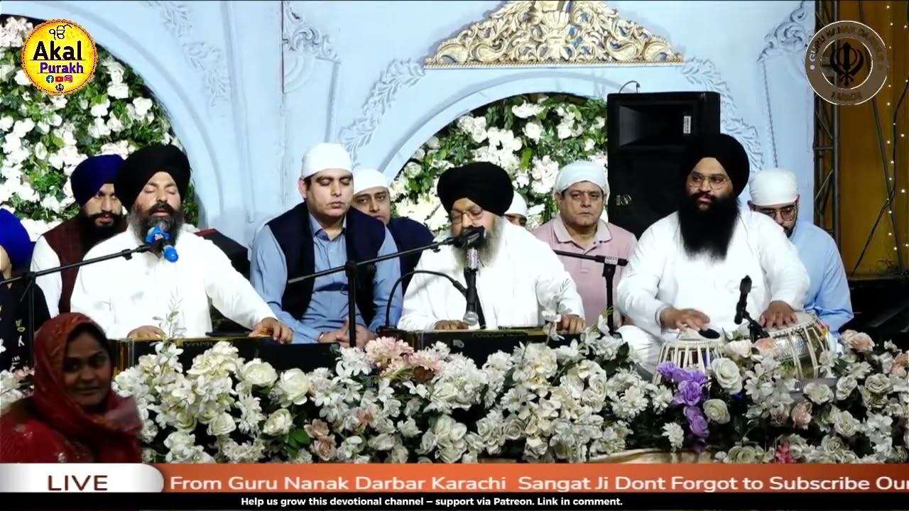 So Satguru Pyara Mere Naal Hai - Bhai Amritpal Singh USA sangrur Wale) - 4k Screen & Performance 😍🙏