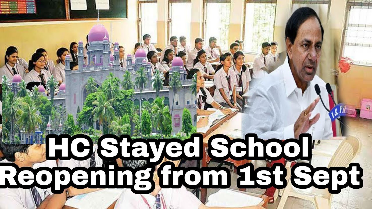 Breaking News School Reopening  Highcourt Stayed Govt Order to Reopen from 1st Sept