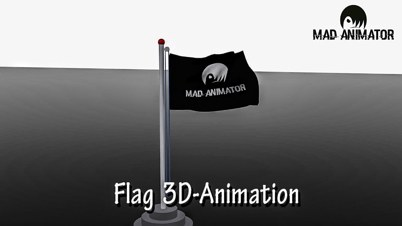 Flag 3D-Animation | 3D Model | real Flag