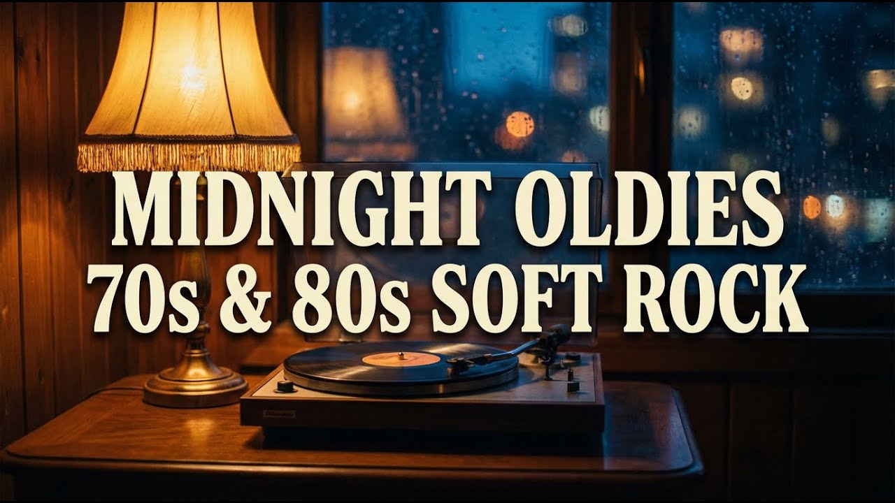 🥇 Midnight Oldies – 70s & 80s Soft Rock Love Songs | Rainy Night Nostalgia