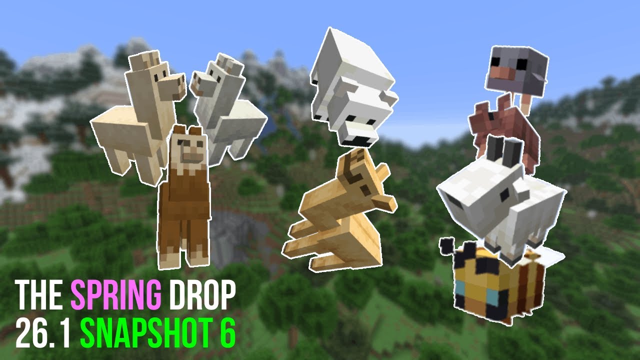 ALL THE BABY MOBS! | Version 26.1 Snapshot 6