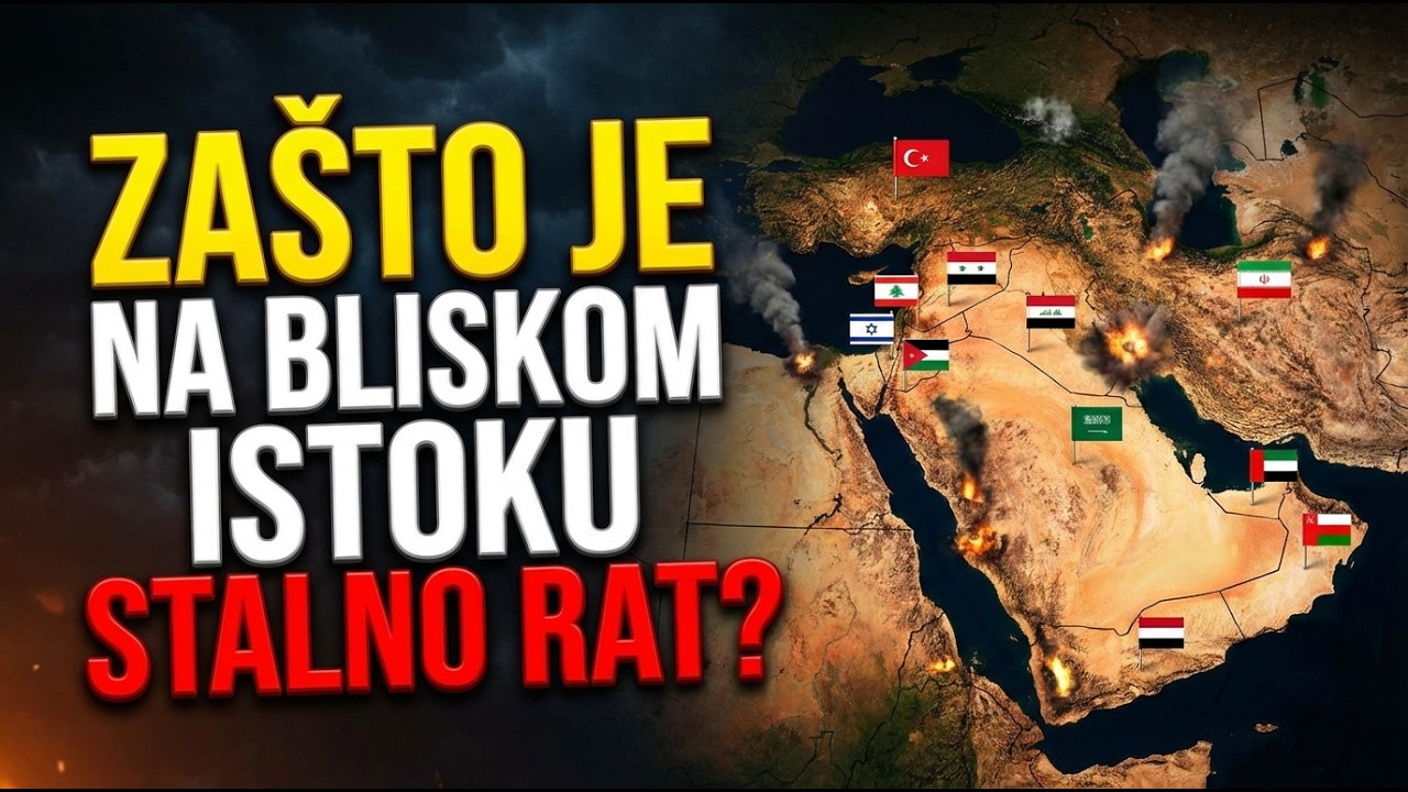 ZAŠTO JE BLISKI ISTOK UVIJEK U RATU? | Teške Teme