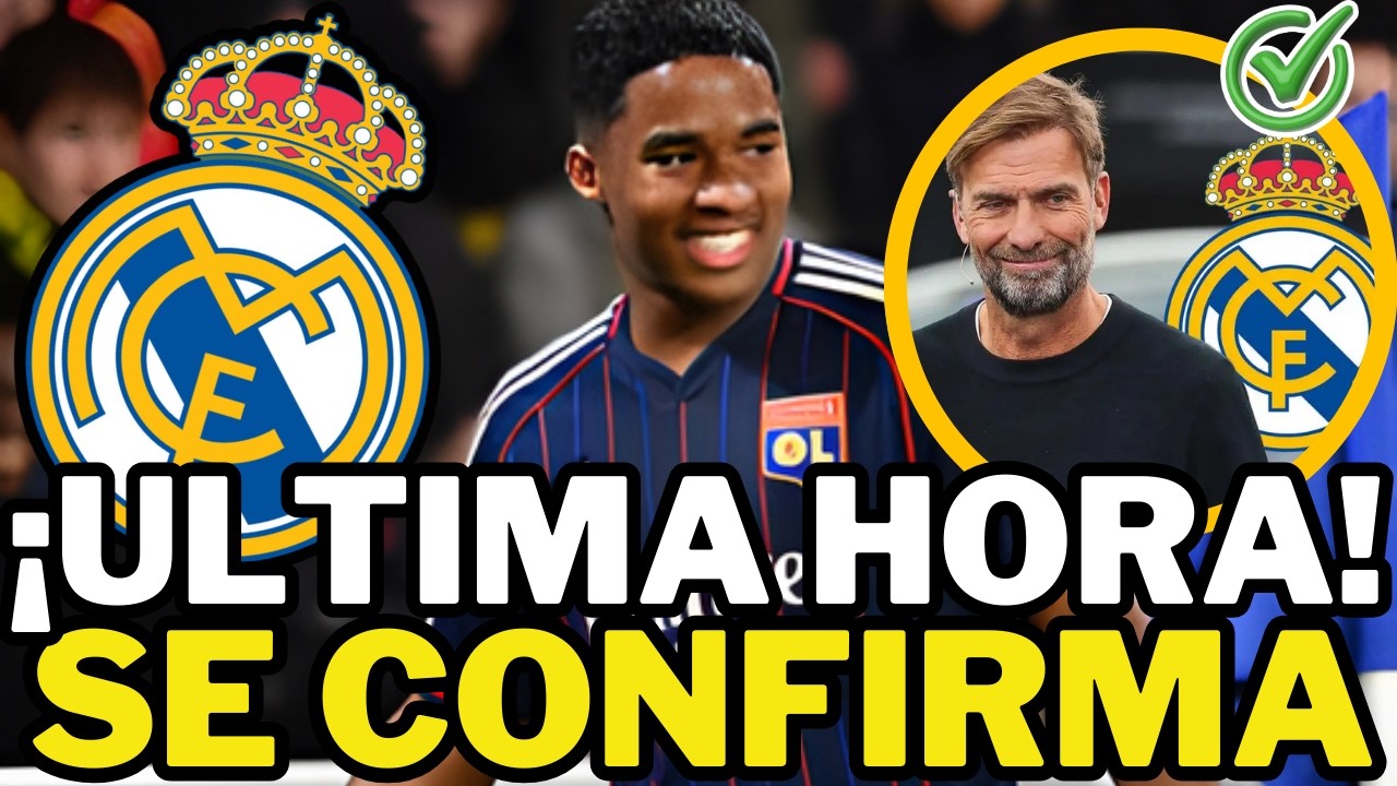 💥😲MADRE MIA! KLOPP LLEGA Y LA BRUTAL DECISIÓN CON ENDRICK / NOTICIAS DEL REAL MADRID HOY