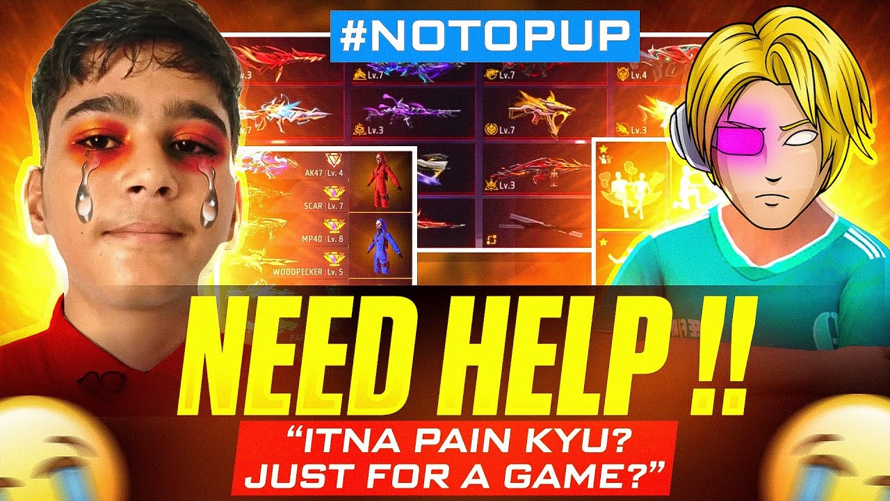&laquo;Он плакал передо мной...💔😭 и в тот день я понял 🙏&ndash; Игра &mdash; это не всё 💔 | #NoTopUp&raquo;