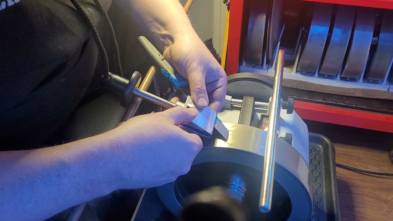 häufige Probleme mit Tanto auf der Tormek T8 am Beispiel Extrema Ratio Mamba und mein Lösungsansatz