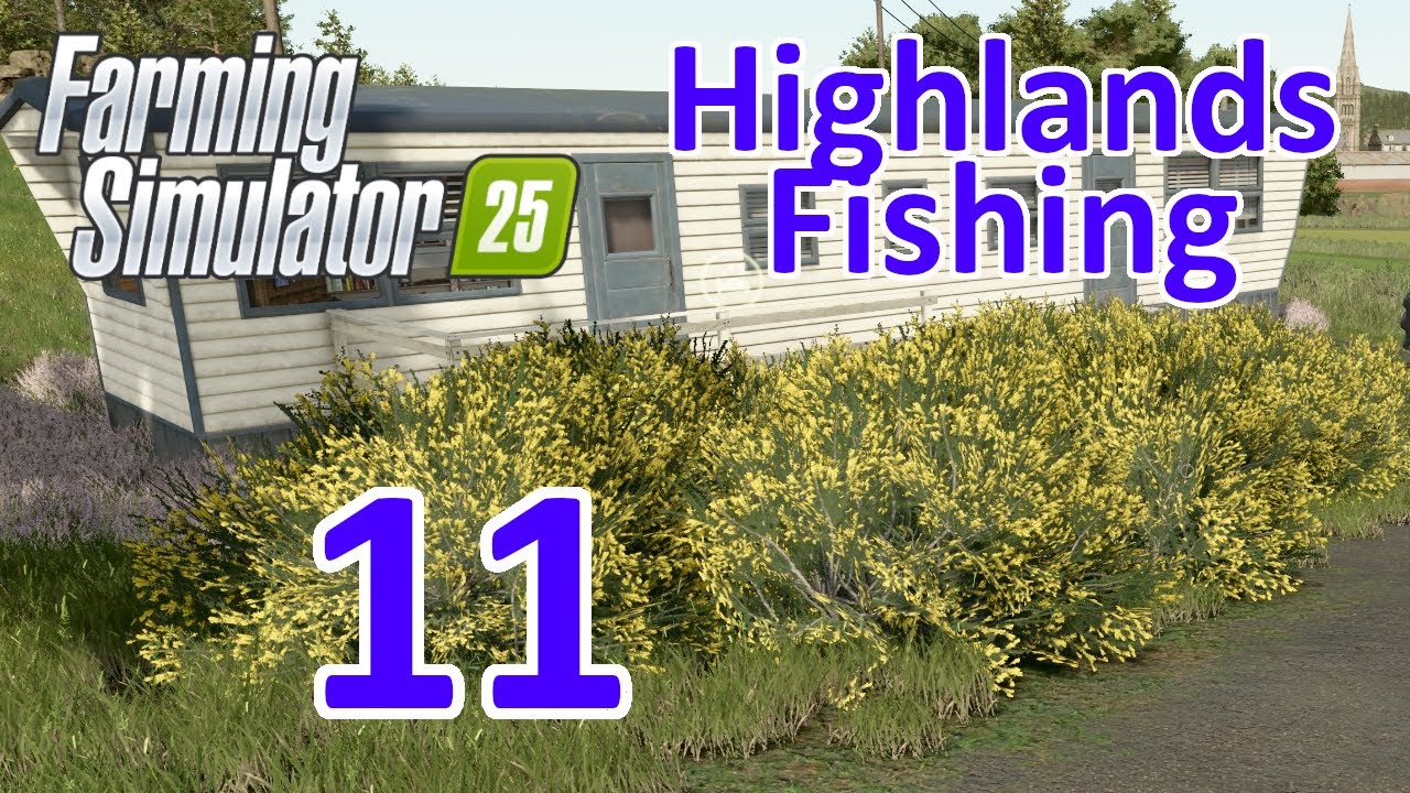 FS25: Рыбалка в горах | Эпизод 11 — Овчарня и новые пастбища