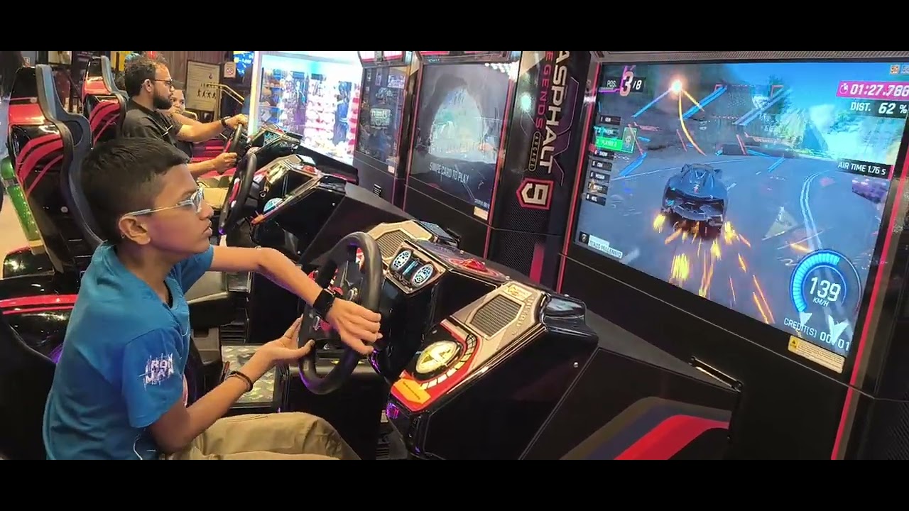 Racing at sky city !?