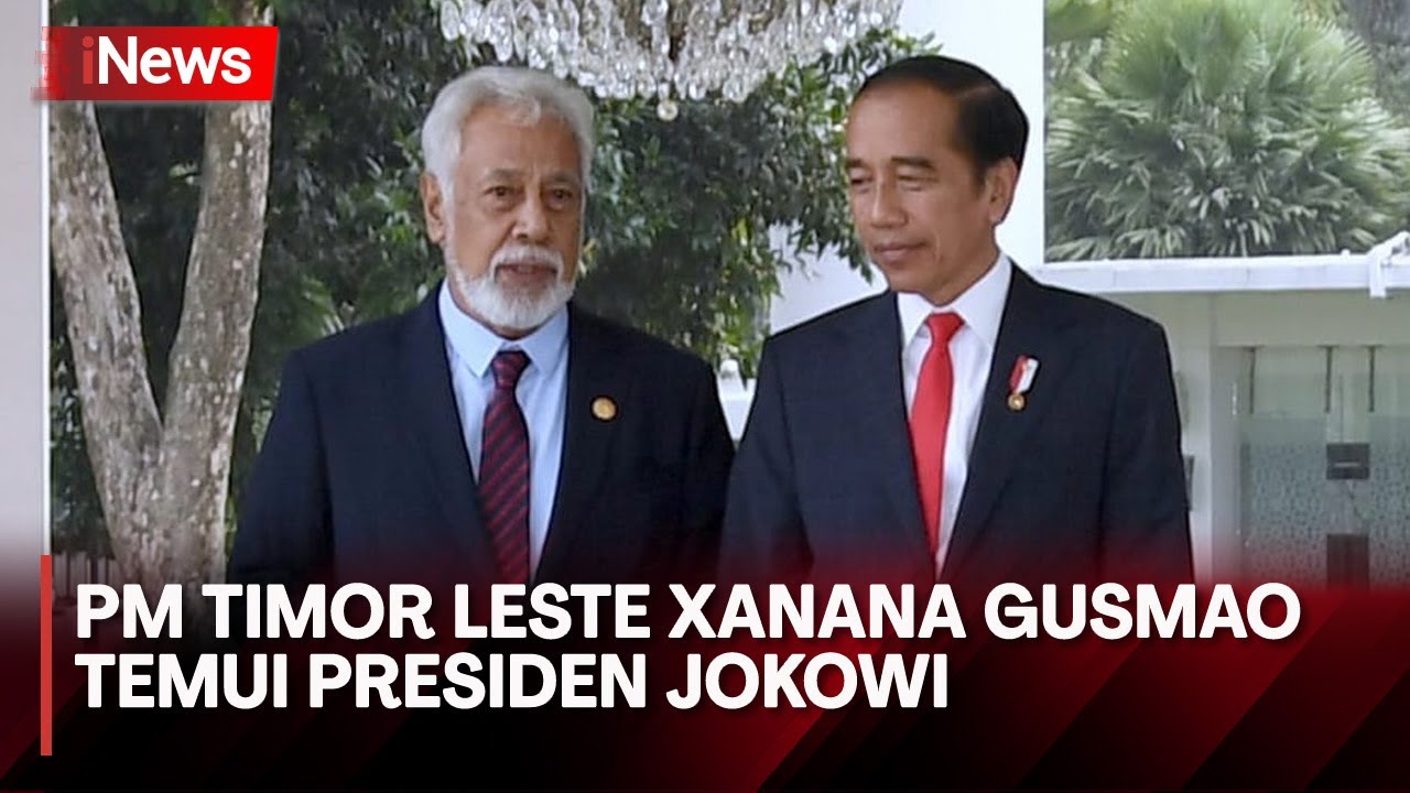 Bertemu Xanana Gusmao, Presiden Jokowi Harap Perbatasan Darat RI-Timor Leste Selesai Akhir Tahun