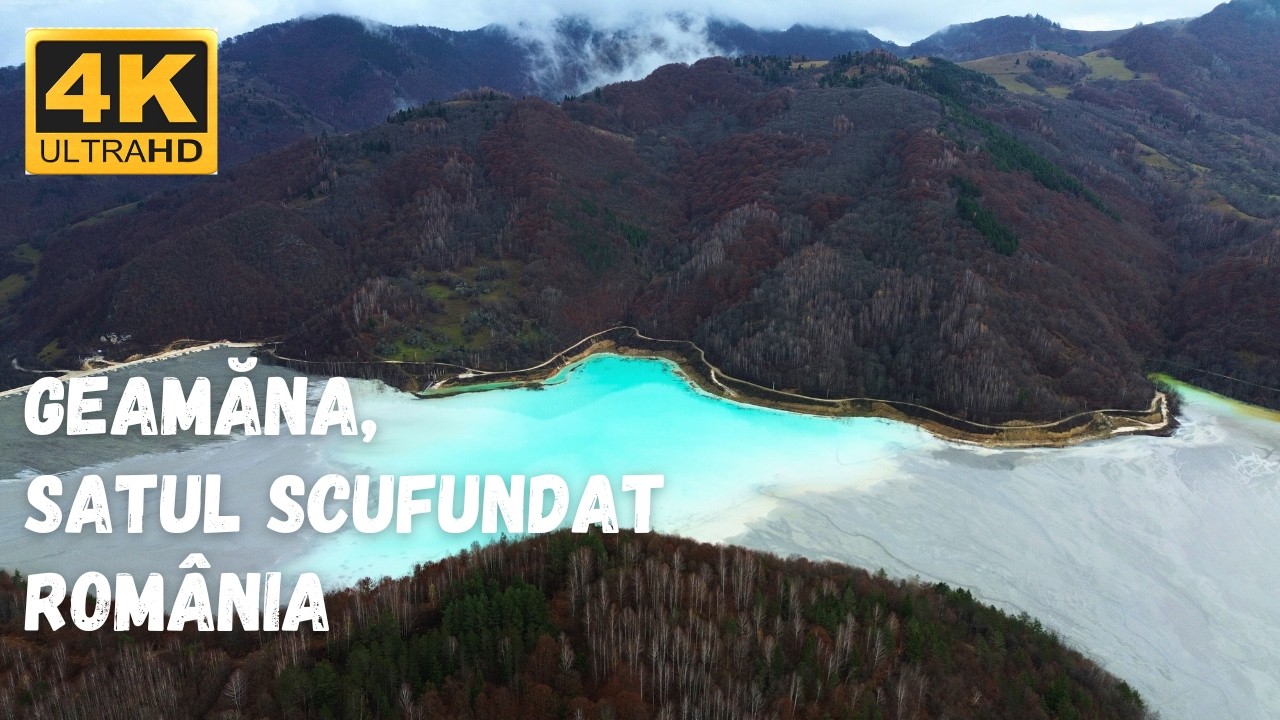 Geamana - Satul scufundat din Muntii Apuseni, judetul Alba | Romania | Filmare Drona 4K | 2025