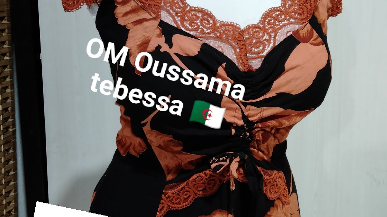 خياطة وتفصل قندورة تاع دار بدنتال لعيد 2021🌛💞🌛💞