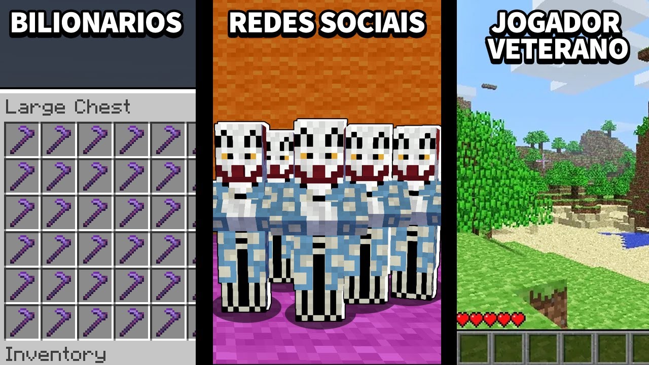 Minecraft: AS IDÉIAS DOS INSCRITOS REPRESENTADAS NO MINECRAFT!