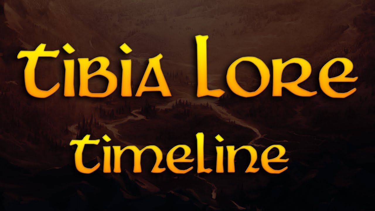 Oś czasu gry Tibia Lore &ndash; (część 1/X). (PL/BR/ENG/ESP)