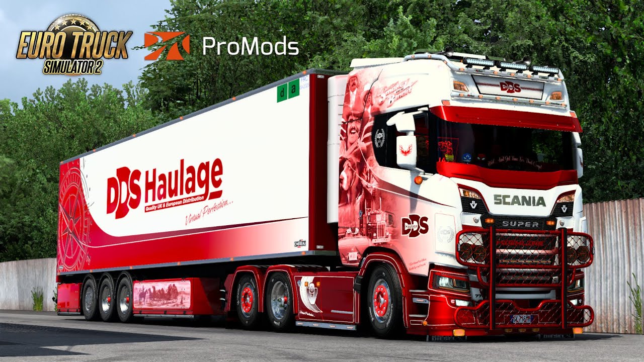 ETS2 1.46 | ProMod 2.64 | Cardiff to Gransville