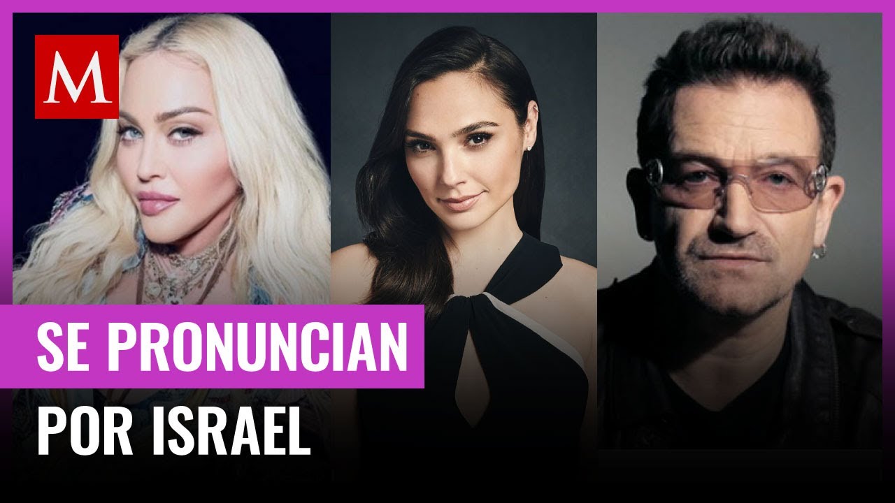 Artistas y famosos alzan la voz por el conflicto entre Israel y Hamás