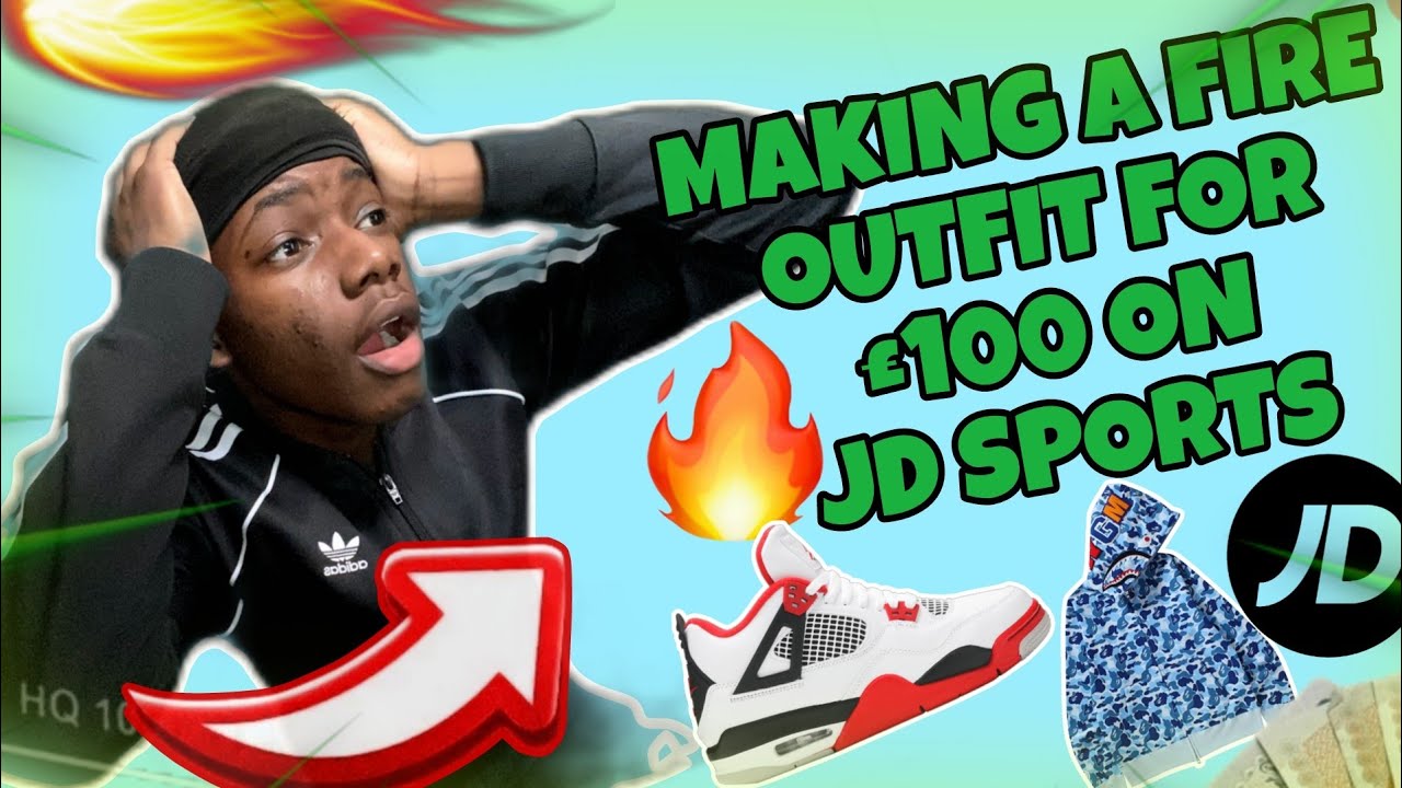 MAKING A FIRE OUTFIT OFF JD SPORTS FOR $100🔥💰| Drip Or Skip‼️