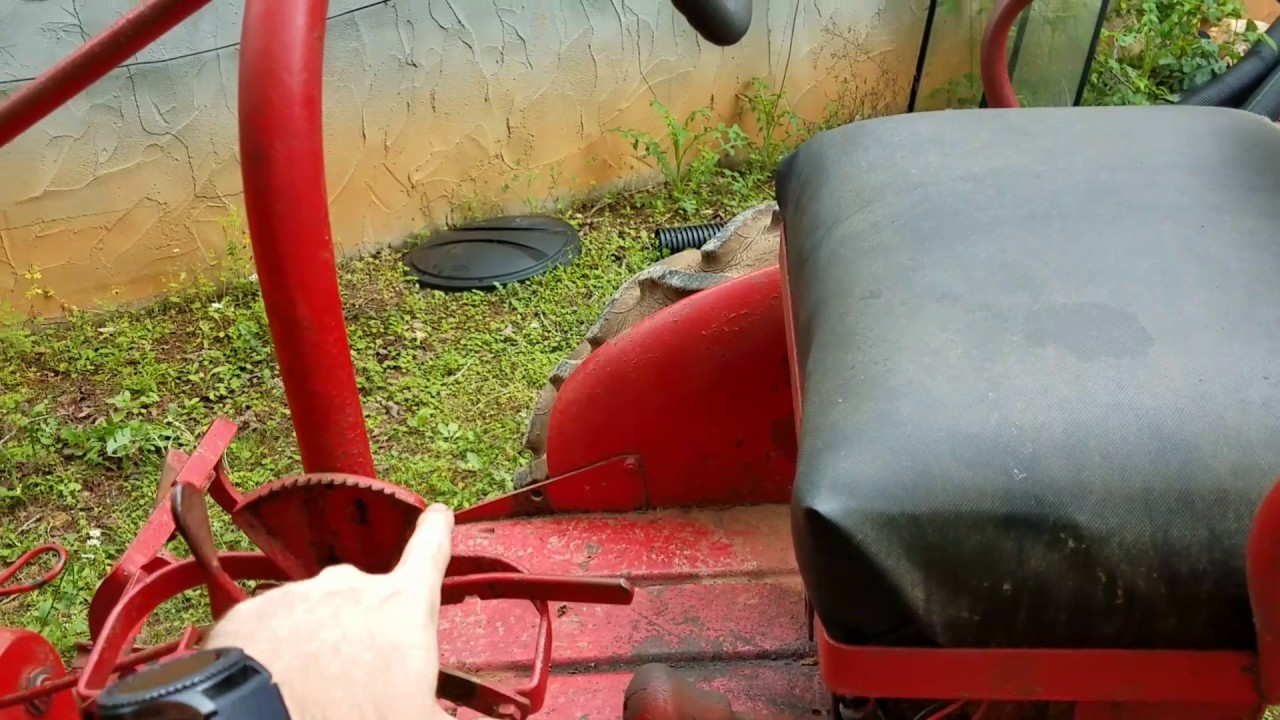63 farmall cub throttle and governor issue