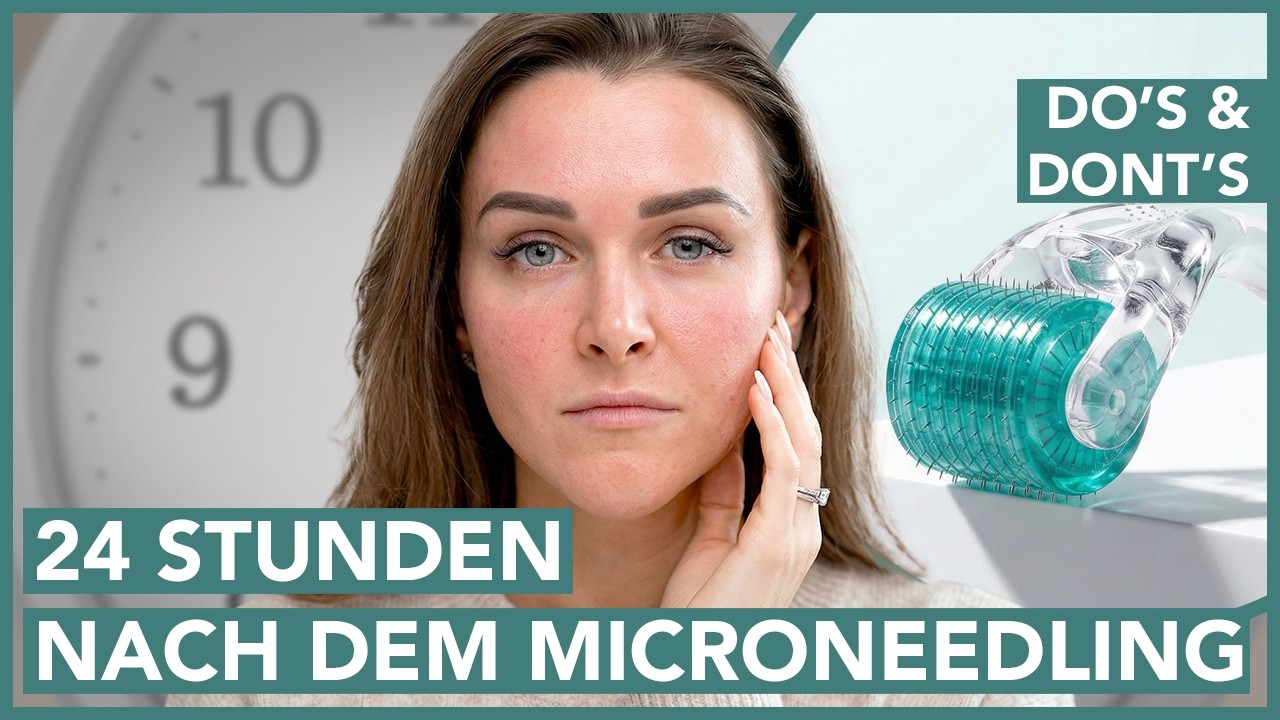 Die ersten 24 Stunden nach Microneedling: was ist erlaubt – was tabu?