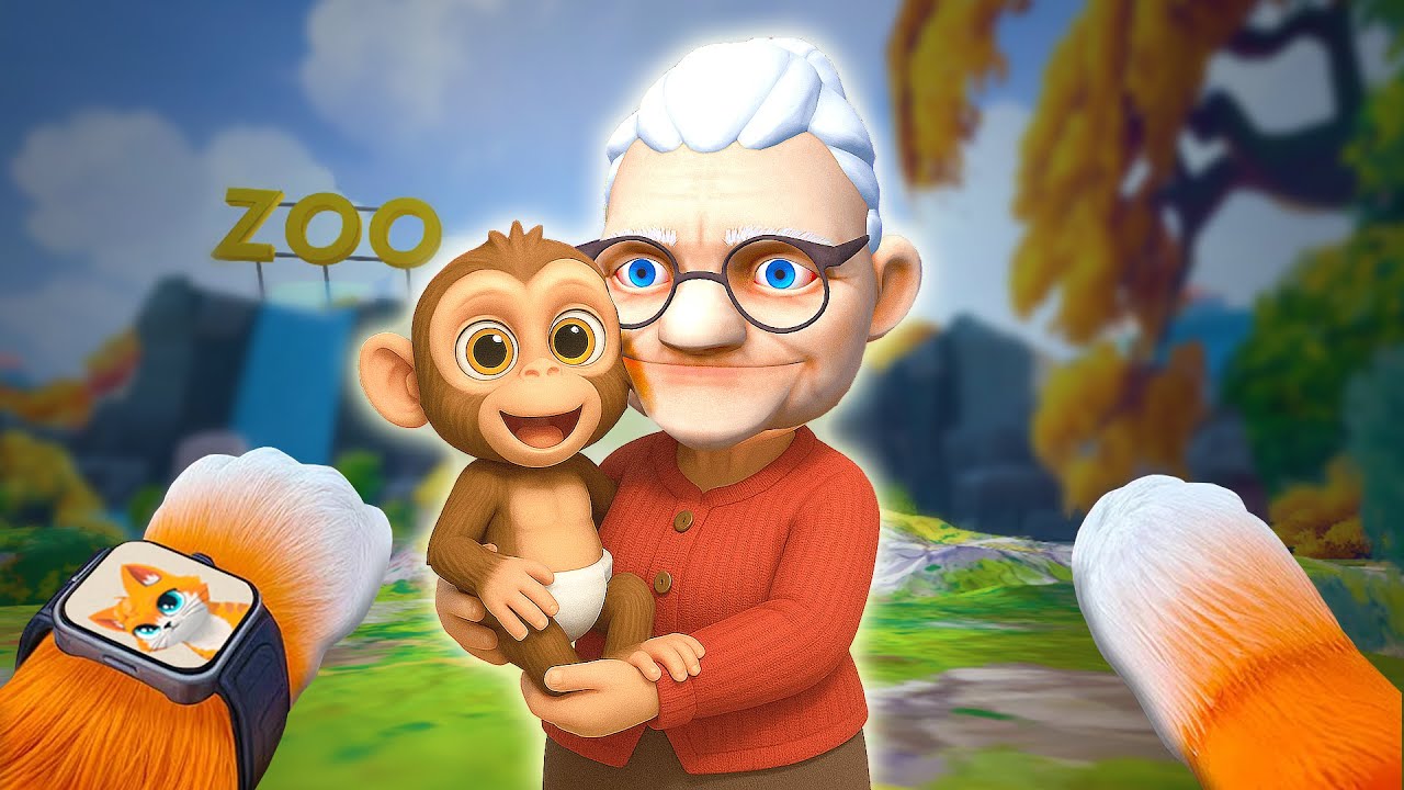 La ABUELITA va al ZOO (I Am Cat VR)