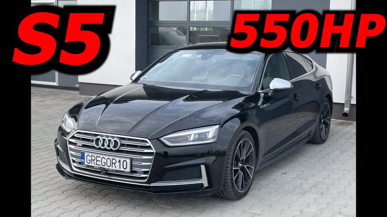 Audi S5 B9 3.0TFSI STAGE 3 GREGOR10 0-100км/ч Dragy +Прирост 200л.с.