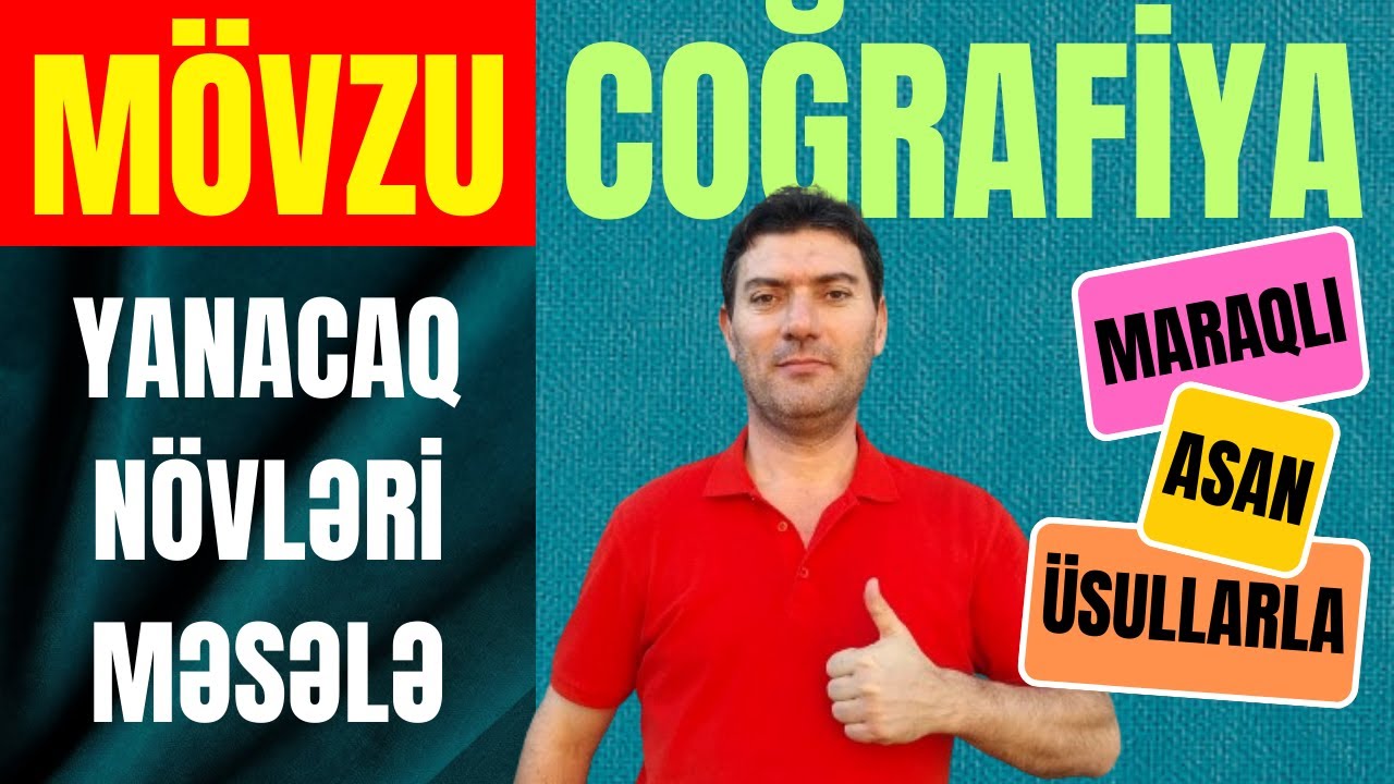 YANACAQ NÖVLƏRİ - COĞRAFİYA