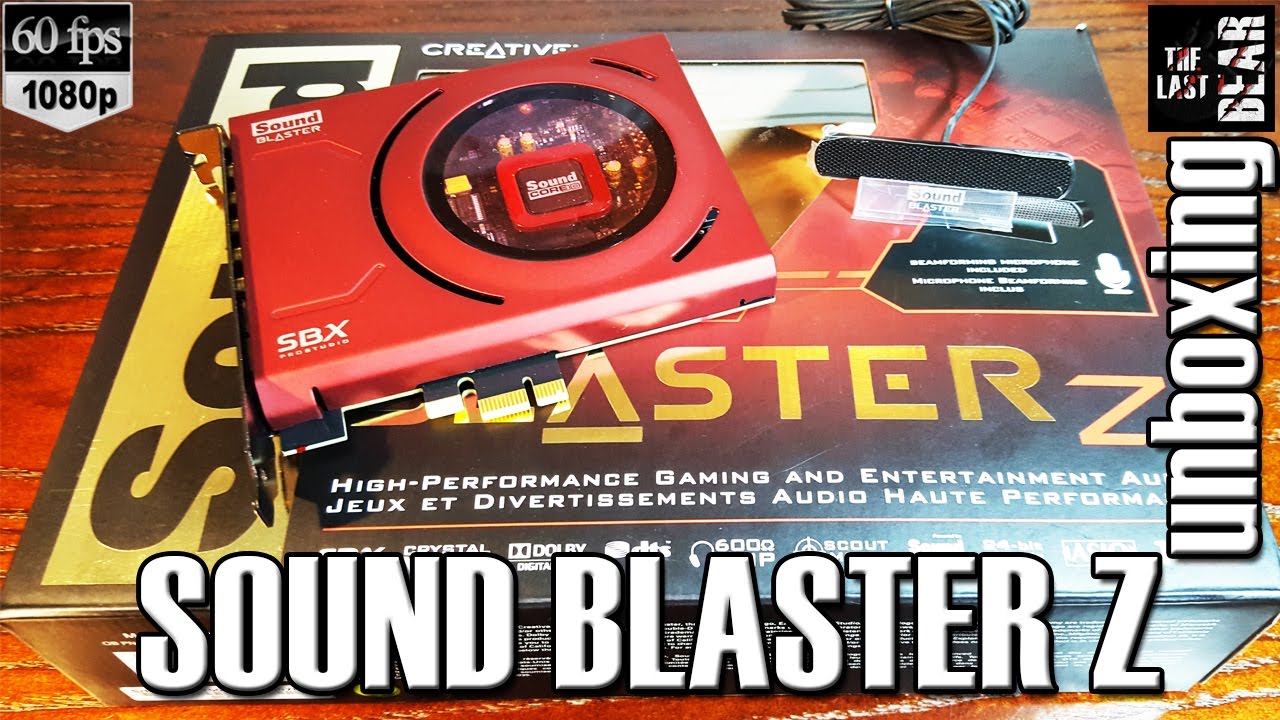 SOUND BLASTER Z - Sound Card, Unboxin, Quick Review, Installation Guide