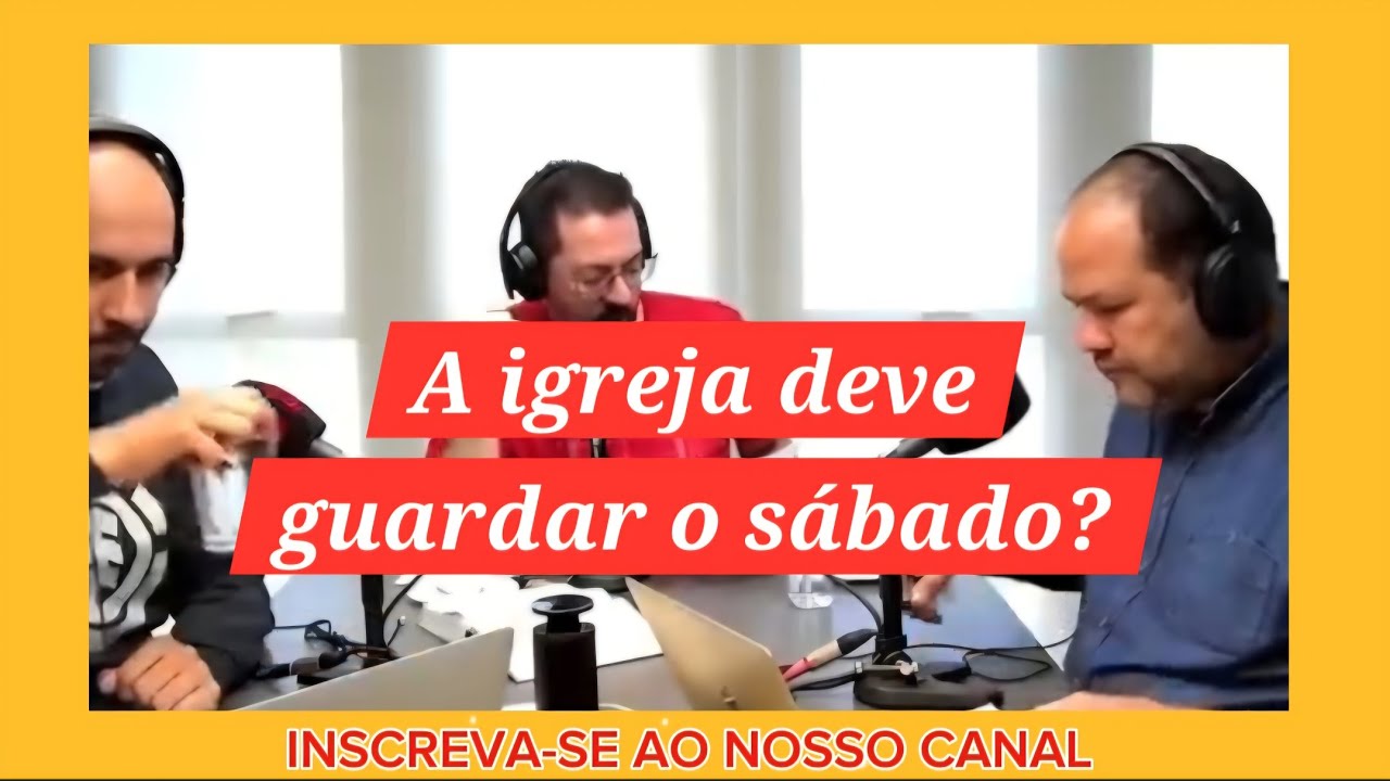 ​A IGREJA DEVE GUARDAR O SÁBADO? 🧐 Lei ou Graça? O debate que divide o cristianismo! #debatebíblico 