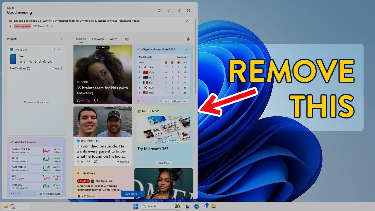 How to Completely Remove Widgets from Windows 11 📰 Disable Taskbar Widget