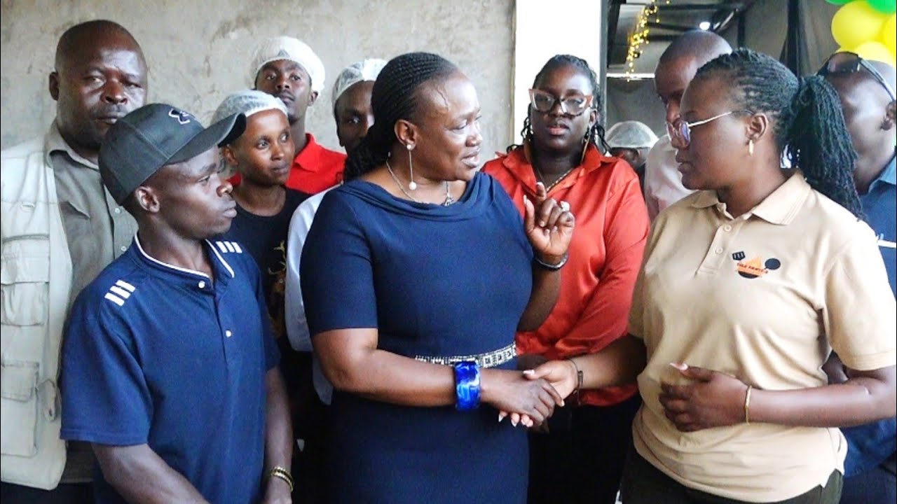 Gov. Susan Kihika Stands With Akinyi of Tule Kienyeji Restaurant Through Her CECM Youth Elga Riaga
