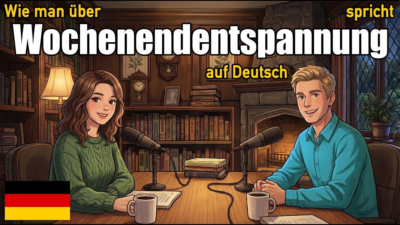 Wie man über Wochenendentspannung auf Deutsch spricht | Tägliche deutsche Konversationspraxis