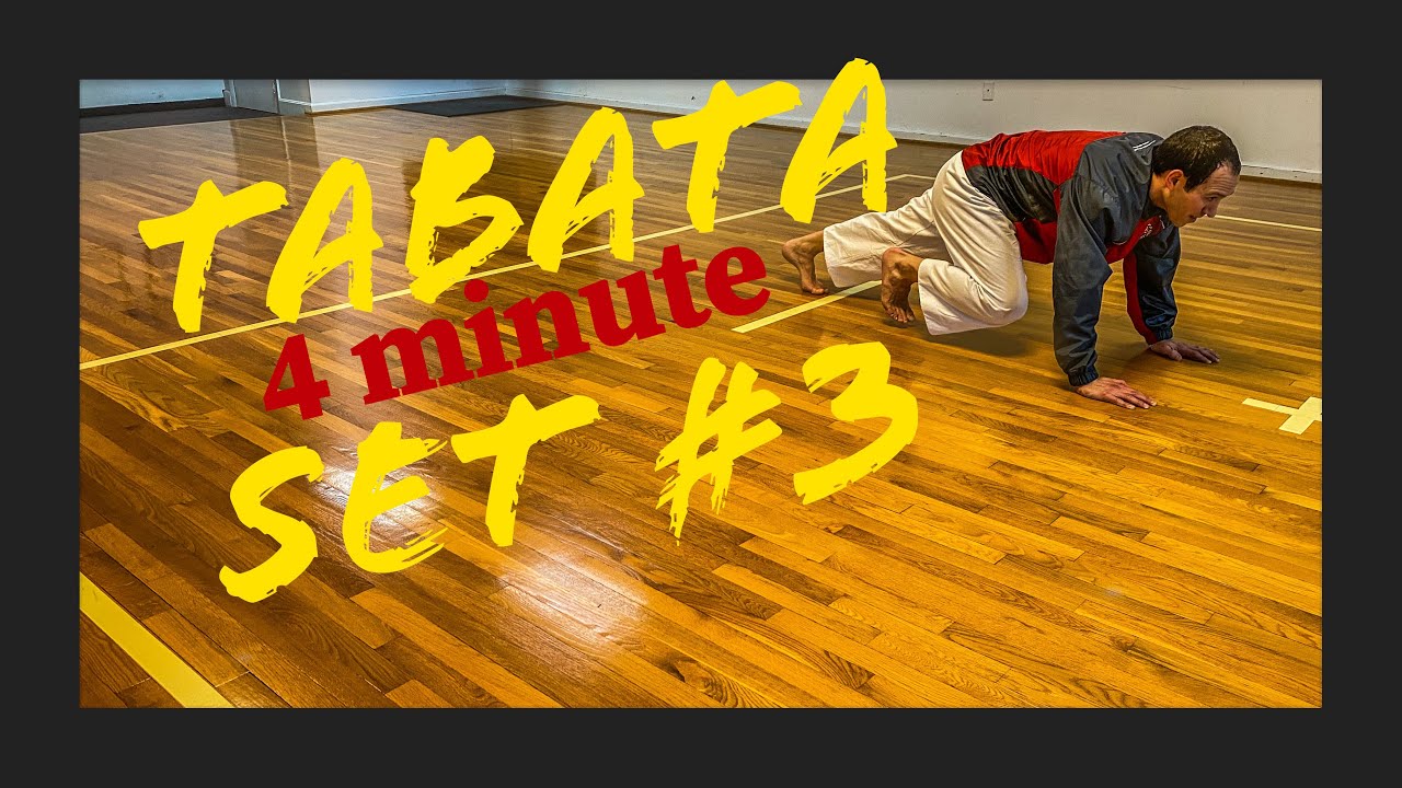 Karate (HIIT) Tabata series set #3