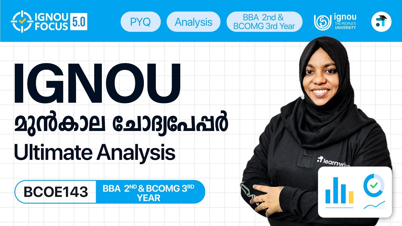 BCOE 143 Fundamentals of Financial Management | BBA |BCOM | IGNOU PYQ Analysis #ignouexam #learnwise