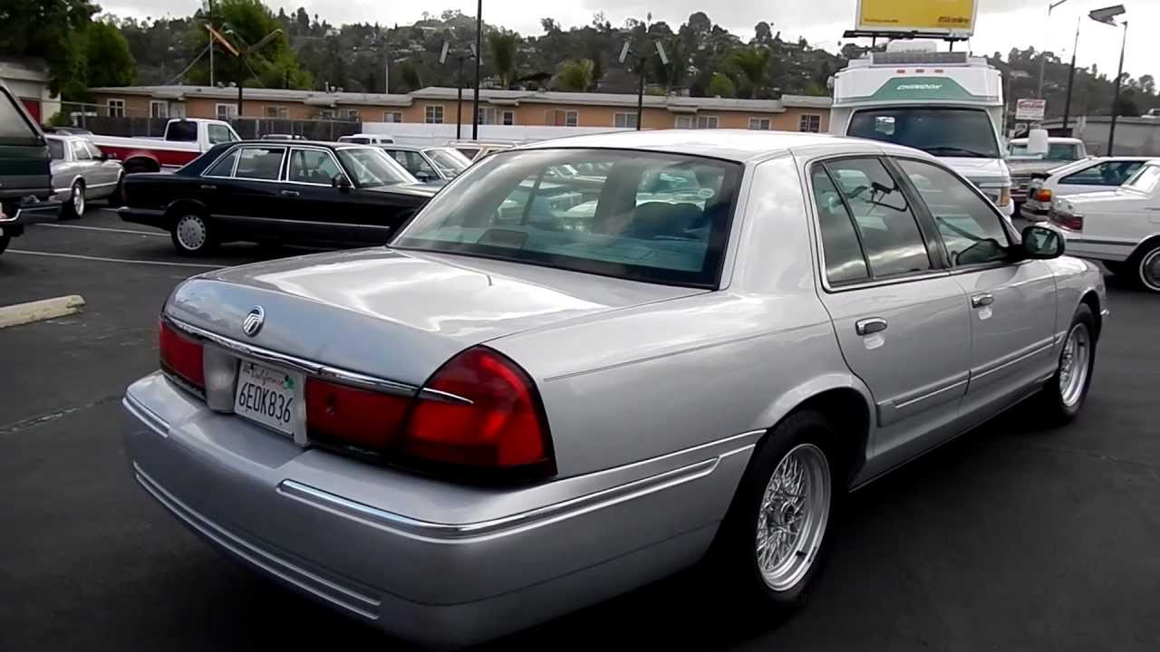 1 Owner 2001 Mercury Grand Marquis 61K Orig Mi 4.6 V8 Loaded For Sale