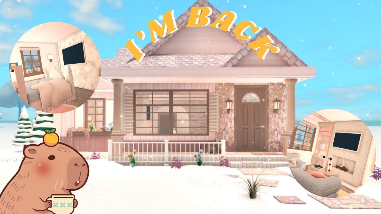 It's been a long time... BACK w/ another BUILD l COMMENTARY l [ bloxburg ]