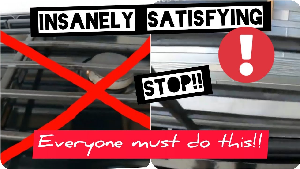 DEEP CLEANING MOTIVATION|INSANELY SATISFYING BEFORE AND AFTER RESULTS|SPEED CLEAN -KITCHEN EDITION