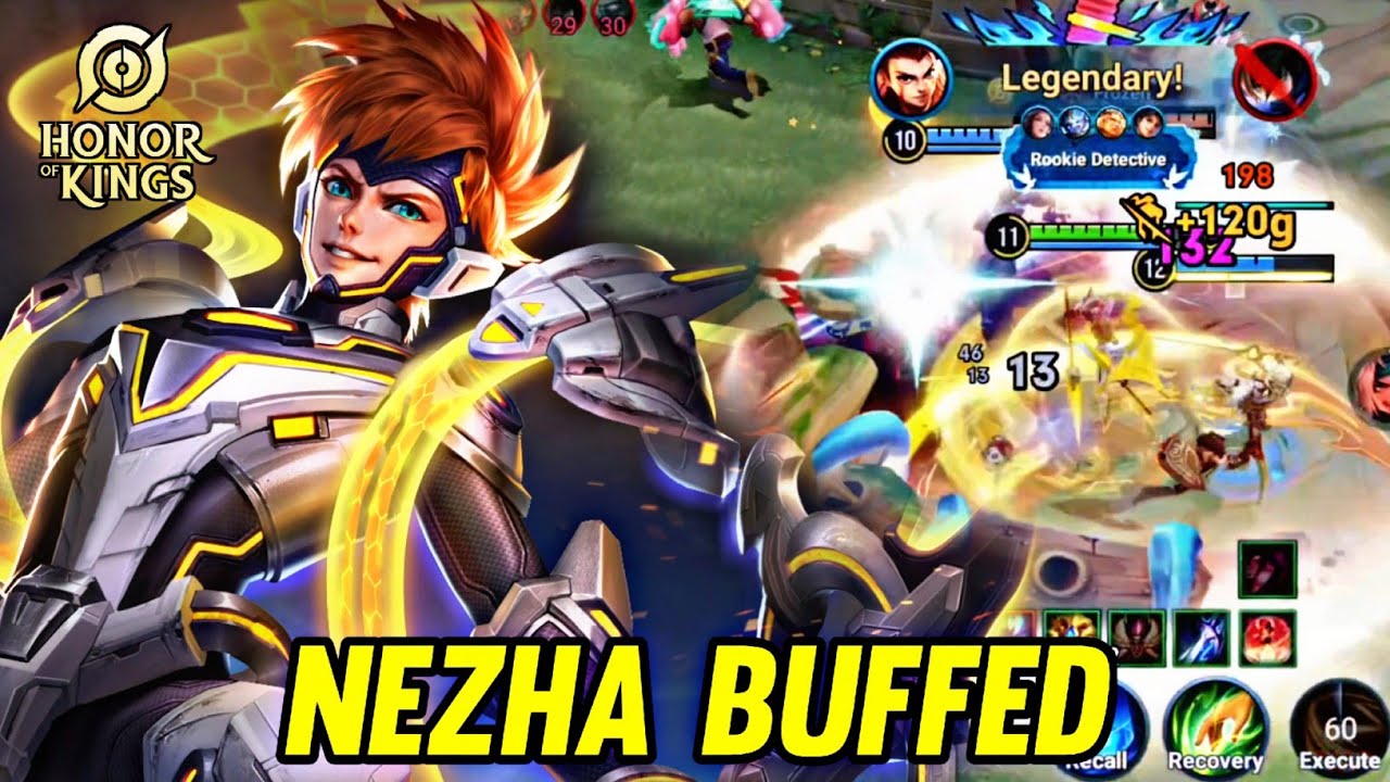 HOK : NEZHA BUFFED NEW PATCH - HONOR OF KINGS