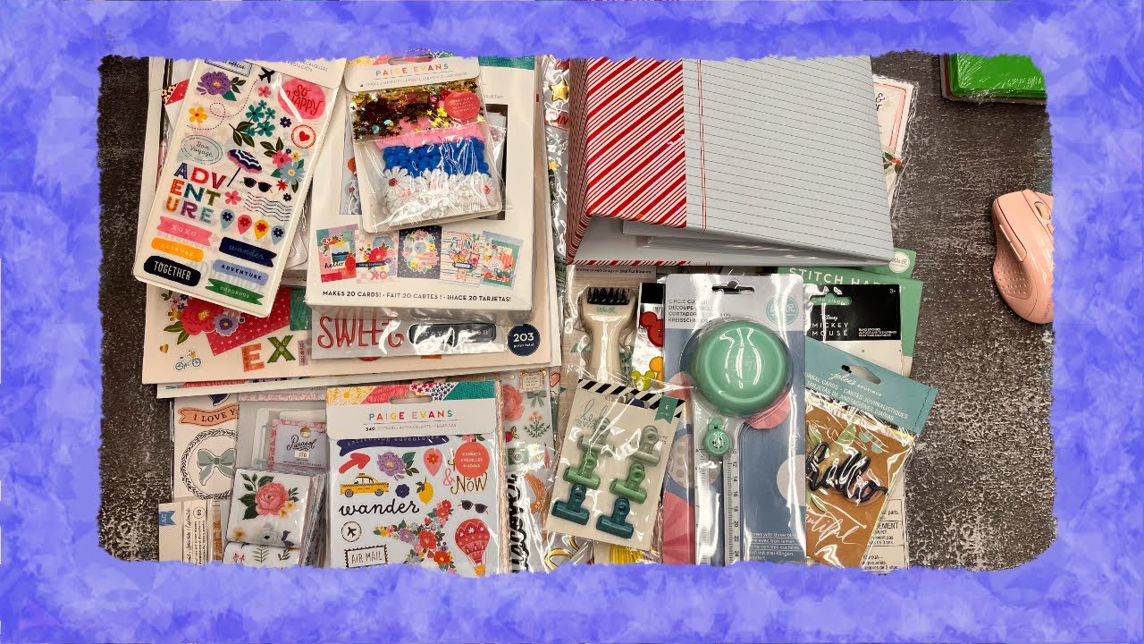 Awesome finds at  American Crafts Vault Sale Haul