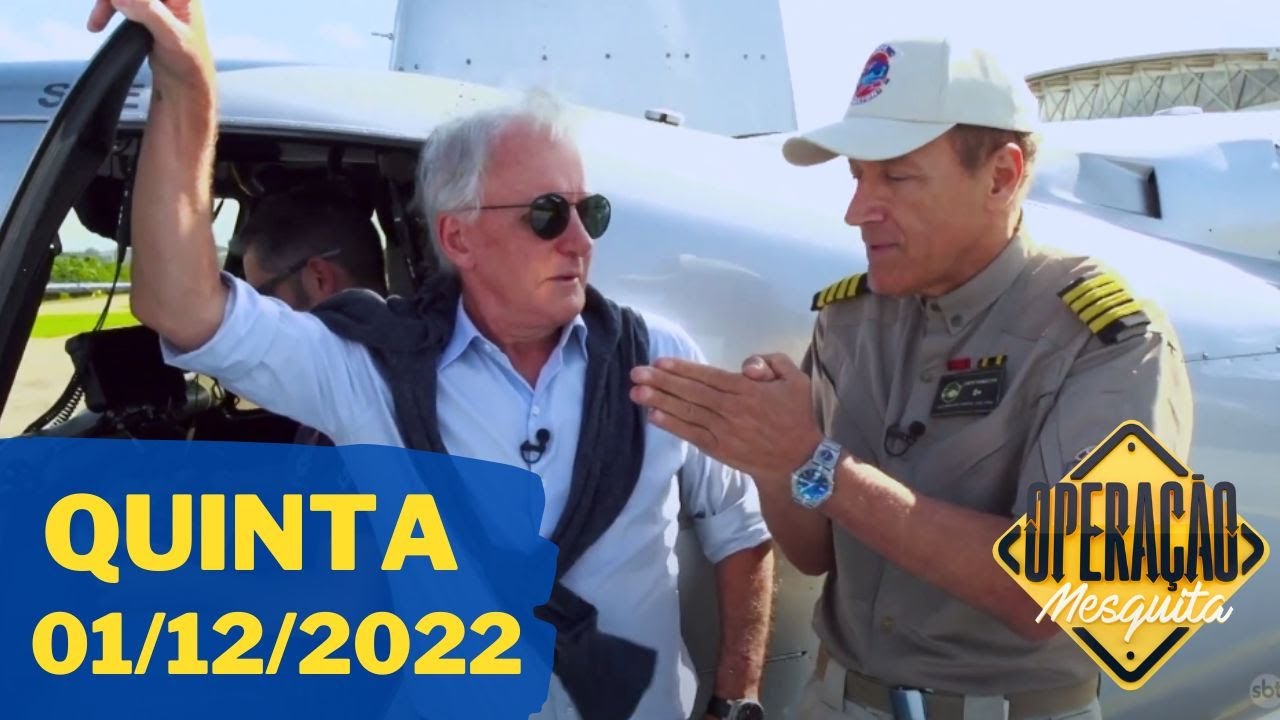 Operação Mesquita 01/12/2022 - Entrevista com Comandante Hamilton