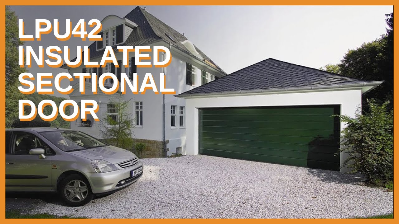 Hormann LPU42 Insulated Sectional Garage Door
