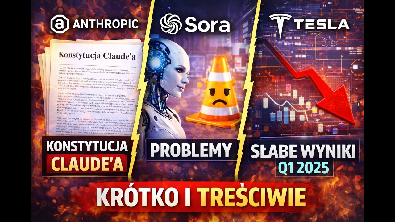AI, które „cierpi”? Sora traci impet, Tesla liczy straty 