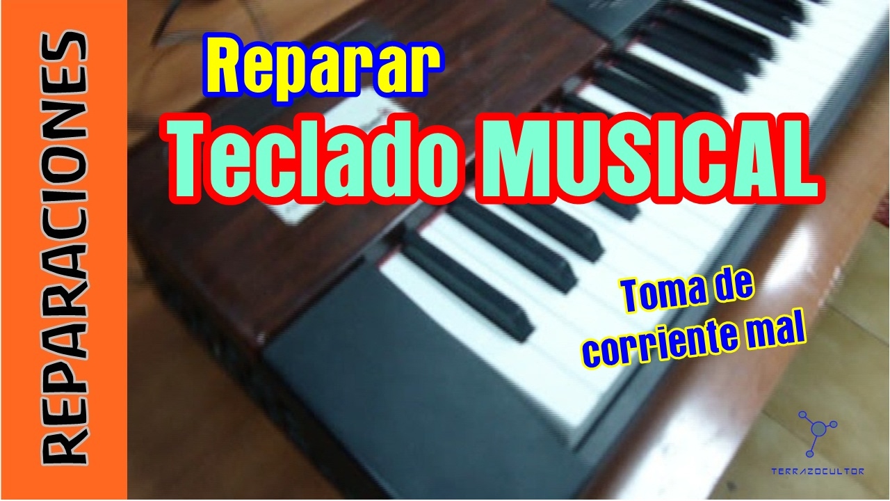 Reparar teclado musical