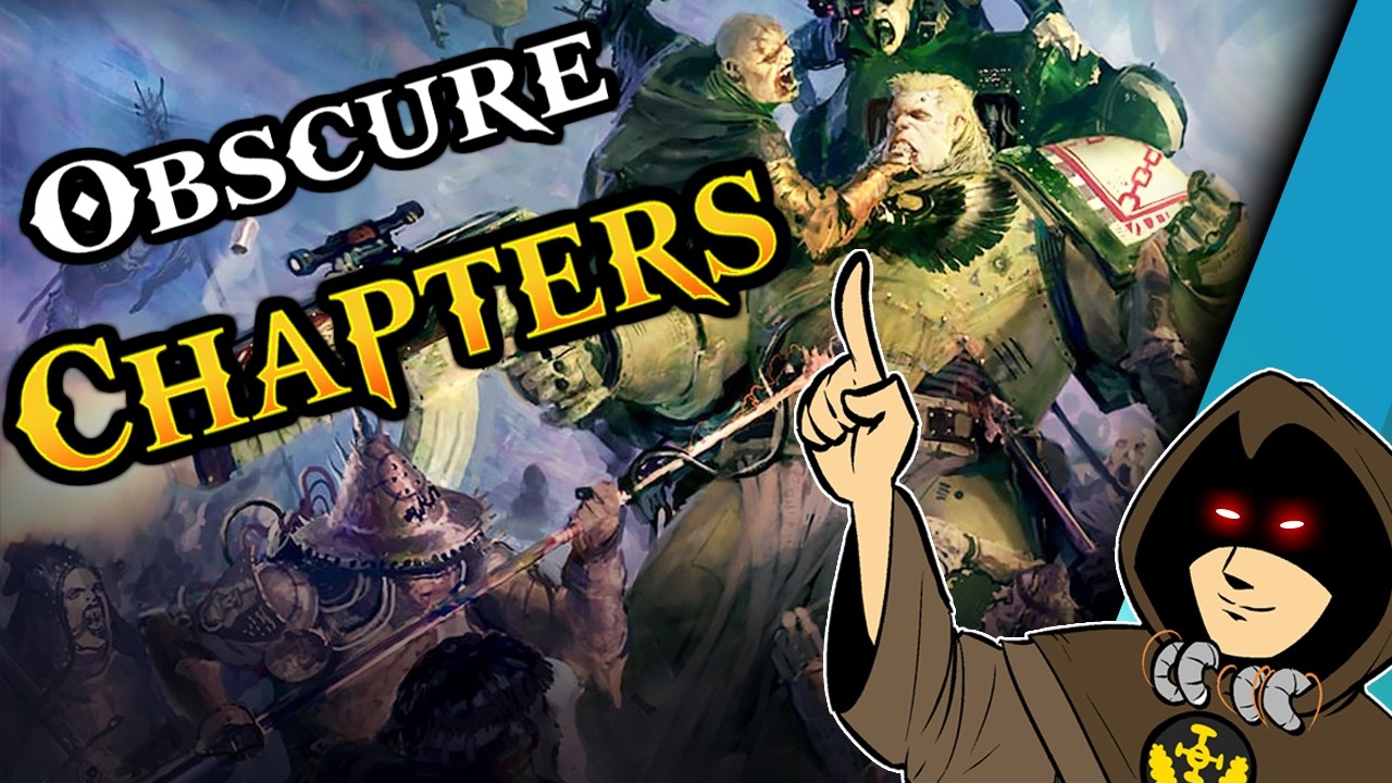 The Most OBSCURE Space Marine Chapters? | LoreCrimes Podcast