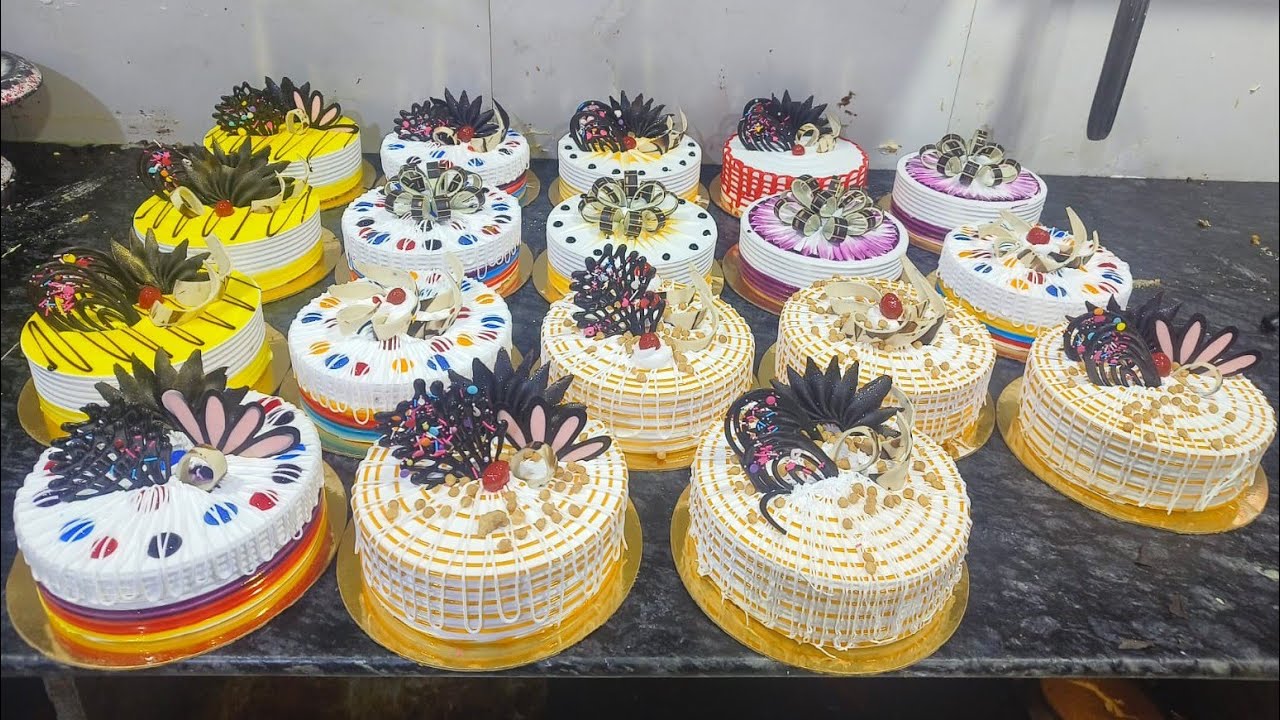 Colourful cake new design sikhane ke liye channel subscribe All cake design 86 is live!