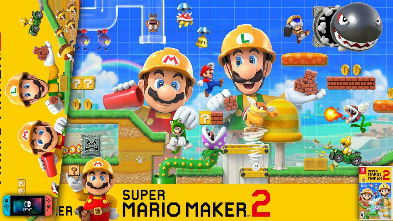 Super Mario Maker 2 - Downloaded Courses Android/iOS & PC |Nintendo Switch