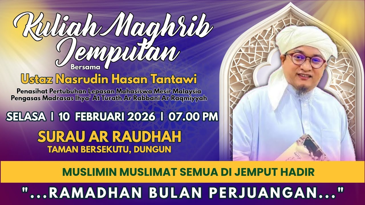 Kuliah Maghrib Jemputan 