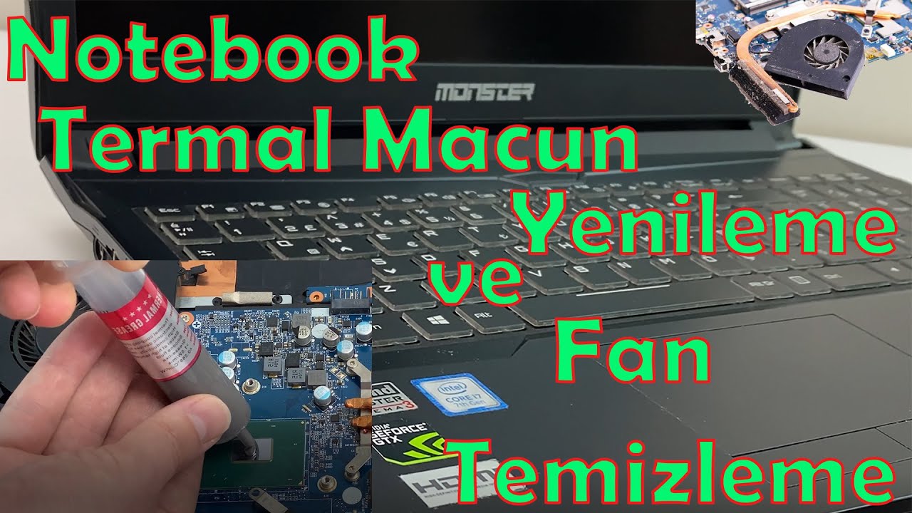 Monster Abra V5 9.2  | Termal Yenileme ve Fan Temizliği 2020